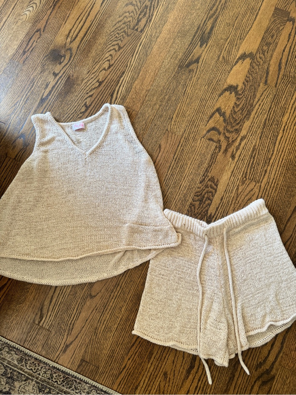 Pink Lily Knit Set